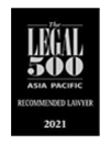 The Legal 500 Recommended Lawyer 2021 Website Profile Badge26