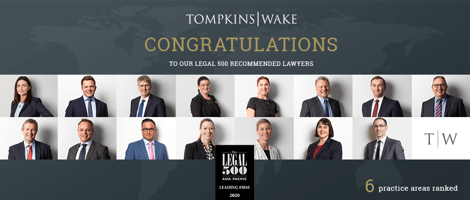 Tompkins Wake a rising star in Legal 500 rankings